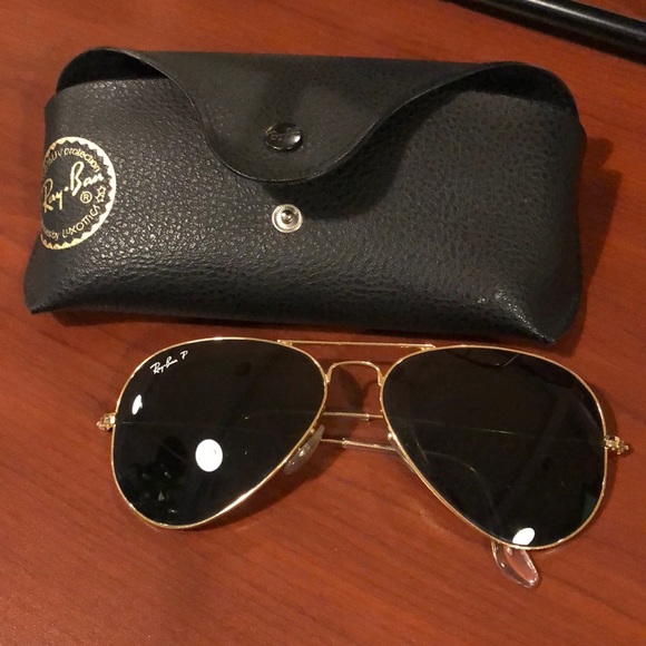 Ray-Ban Accessories - Polarized/ Authentic RayBan Sunglasses w/Case!